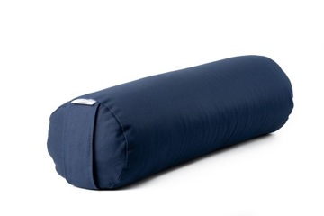 Bolster 100% bawełna - wałek do jogi granatowy