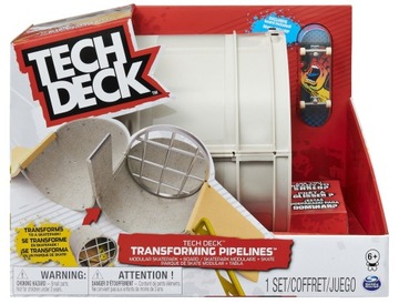 Tech Deck Rampa Set с Big Vert Wall и SkatePark + Bateboarding Barrier