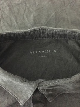 AllSaints polo longsleeve XS *PW575*