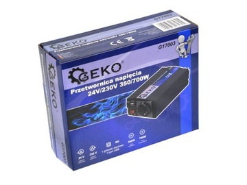 Przetwornica napięcia 24V/230V 350/700W G17003