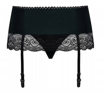 РЕМЕНЬ ДЛЯ ПОДВЯЗОК OBSESSIVE MIAMOR ЧЕРНЫЙ S/M