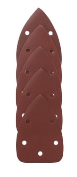 Шлифовальная бумага на липучке DELTA IRON 98x140 ДЛЯ ШЛИФОВАЛЬНОЙ БУМАГИ gr220 набор 5 шт.