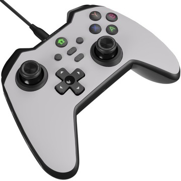 Gamepad Mangan 300 Przewodowy PC/Switch/Mobile Pad BIAŁY