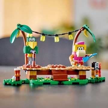 LEGO 71421 SUPER MARIO Концерт Дикси Конг в джунглях