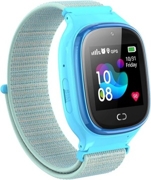 Smartwatch lokalizator GPS PTHTECHUS odcienie niebieskiego
