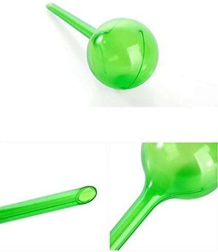 Duża kula nawadniająca rośliny dripper autonawiadniający ZIELONA 13x5cm