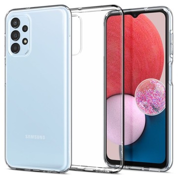 ЧЕХОЛ ДЛЯ Samsung Galaxy A13 4G СИЛИКОНОВЫЙ ПРОЗРАЧНЫЙ + СТЕКЛО