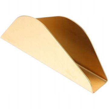 Metalowe wykończenie serwetnika Gold Decor