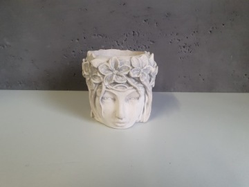 Подарок на новоселье XL Pot Head Face Mimosa