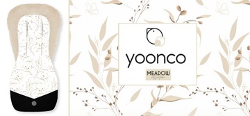 ВСТАВКА ДЛЯ КОЛЯСКИ YOONCO, Двусторонняя, БАРХАТ-ХЛОПОК, УНИВЕРСАЛЬНАЯ PL