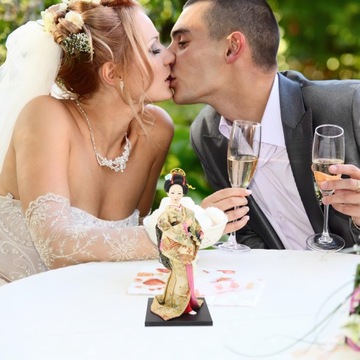 Кукла-кимоно, украшение стола, японские куклы в