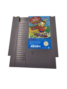 NINTENDO NES THE SIMPSONS BART VS THE SPACE MUTANT ORYGINAŁ