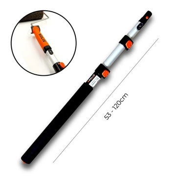 НАБОР НАБОР ШПАТЕЛЯ + ролик 25 см с защелкой + теле палочки + аксессуары NDG28