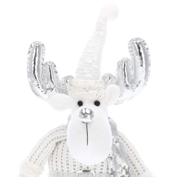ФИГУРКА ОЛЕНЯ РОЖДЕСТВЕНСКОЕ УКРАШЕНИЕ ЛОСЬ ПОДАРОК ​​ОРНАМЕНТ СИДИТ