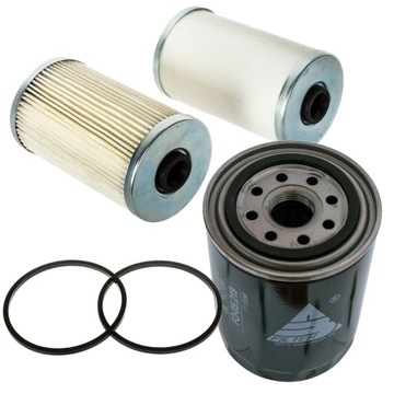 FILTR OLEJU + FILTRY PALIWA URSUS C-330 C-360 komplet