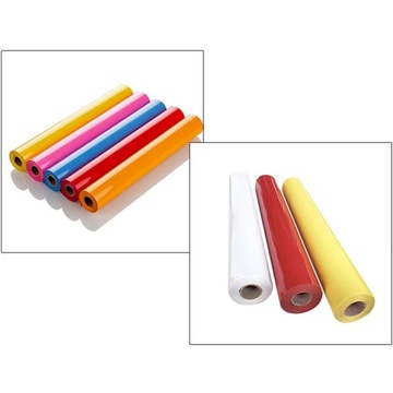 ПВХ теплопередача винил сплошной цвет DIY самоклеющиеся рубашки