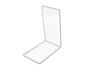 PODPÓRKI KSIAŻEK STOJAK Plexi 4mm Przezroczyste