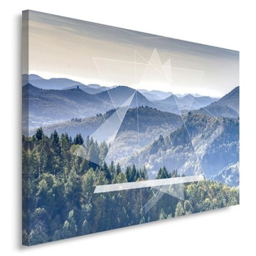 Obraz drukowany 120x80 krajobraz wzór widoki