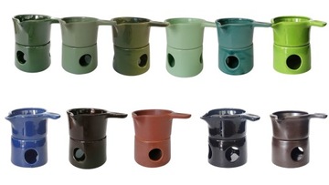 Podgrzewacz ceramiczny szary błyszczący 2 el. (015)