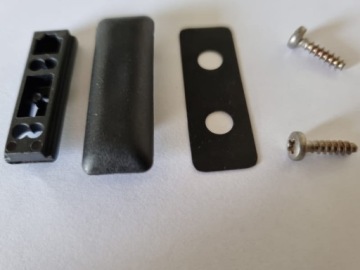 Ручка прицепа оконного замка со штифтом со штифтом из полипластика, 1 комплект