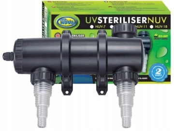 Lampa UV-C 18W eliminator glonów + gratisy