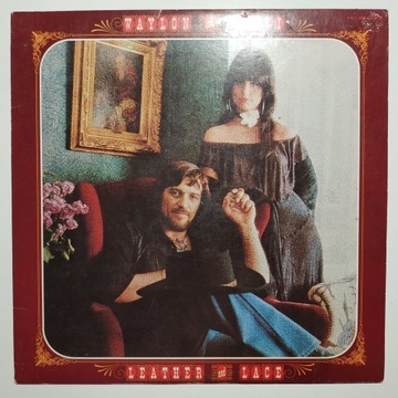 Waylon And Jessi Leather And Lace IDEAŁ NM USA