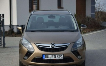Opel Zafira C Tourer 1.4 Turbo ECOTEC 120KM 2014 Opel Zafira 1.4TB 2014r Navi PDC Brazowy Metalik Sprowadzony Oplacony, zdjęcie 1