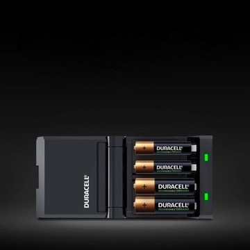 Зарядное устройство Duracell CEF14 + 2x AA/R6 + 2x AAA/R3