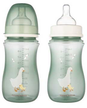 CANPOL BABIES BUTELKA ANTYKOLKOWA DO MLEKA EasyStart 240ml Kolekcja GOOSE