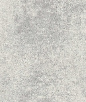 Szaro-perłowy Tynk-Beton-Loft- TAPETA-flizelina-AS