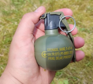 Granat rozpryskowy (treningowy) P-67M NATO (ASG, zrzuty z drona, szkolenia)