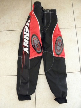 Spodnie motocyklowe Dziecięce quad cross 26 KENNY 10-12 lat 137-142 cm prot