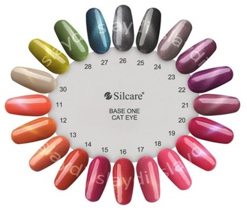 slay GEL BASE ONE silcare разноцветный пастельный неоновый красный