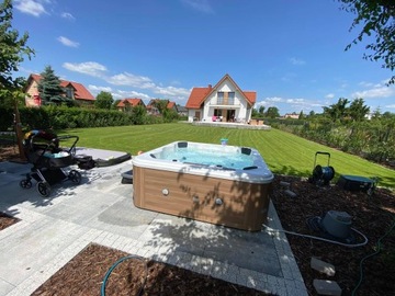 WANNA SPA JACUZZI DO OGRODU 7 OSOBOWE DOSTĘPNE!!__