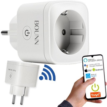 Умная розетка SMART PLUG ваттметр WiFi розетка ПРОГРАММАТОР