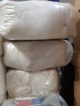 CZYŚCIWO BAWEŁNIANE warsztatowe BIAŁE MIX 10KG
