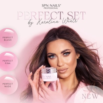Budujący żel do paznokci Perfect Blush Gel by Karolina Wiatr 50g SPN Nails