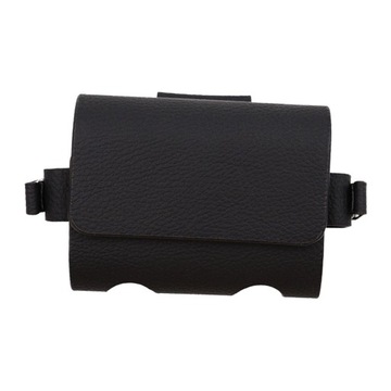 Przenośna torba do przechowywania piłek golfowych z paskiem w kolorze czarnym