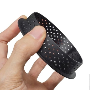 ФОРМЫ ДЛЯ ВЫПЕЧКИ ТАРТАЛЛЕЙ, 6 ШТ, С ПЕРФОРИРОВАННЫМ КРОМКОМ ДЛЯ ПИРОЖКОВ 8 СМ