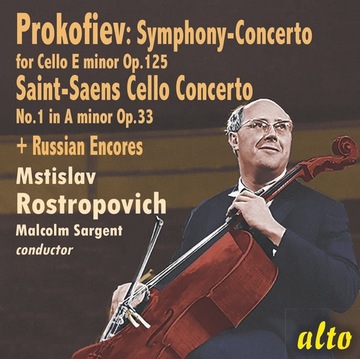 Prokofiev, Saint-Saens Cello Rostropovich ALTO
