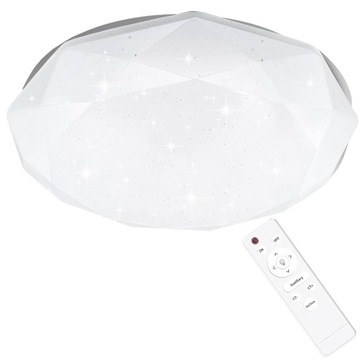 LAMPA SUFITOWA PLAFON NATYNKOWY LED 24W GWIAZDY