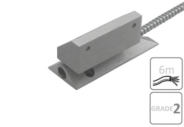 MC 240-S68T KONTAKTRON CZUJKA CZUJNIK MAGNETYCZNY NC ZEWNĘTRZNY ALARMTECH