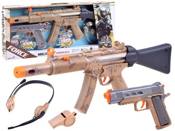 Zestaw militarny ŻOŁNIERZ karabin i pistolet