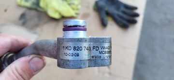 AUDI A3 8P 2.0 TDI PŘÍVODY KLIMATIZACE 1K0820741 1K0820743AM KOMPLET