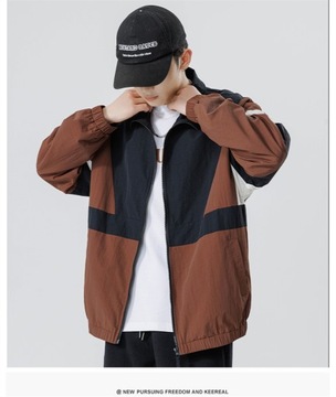 Мужская светоотражающая полосатая куртка на молнии Varsity J