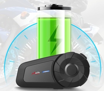 МОТОЦИКЛОВЫЙ ИНТЕРКОМ BLUETOOTH MAXTO MX1 | BLUETOOTH|ПОЛЬСКИЙ ГОЛОС
