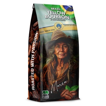 Kawa ziarnista 1kg BRAZIL YELLOW BOURBON Farmers Limited Edition BLUE ORCA