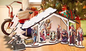 3D СТАБИЛЬНЫЙ РОЖДЕСТВЕНСКИЙ вертеп