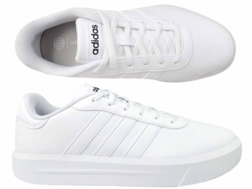 ADIDAS COURT PLATFORM GV9000 БЕЛЫЕ КРОССОВКИ КРОССОВКИ ЖЕНСКИЕ Кроссовки