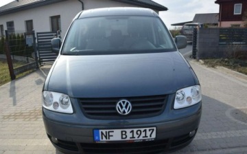 Volkswagen Caddy III Furgon 1.6 102KM 2010 Volkswagen Caddy 1.6B MPI Maxi Rampa Dla Niepelnosprawnych 135 TYS KM Spro, zdjęcie 5
